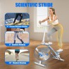 Stepper plegable YYJO para casa con manillar y resistencia ajustable, ideal para cardio y entrenamiento de escalera.
