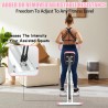 Máquina de sentadillas plegable para glúteos, piernas, abdomen y espalda, ideal para entrenamiento completo en casa.