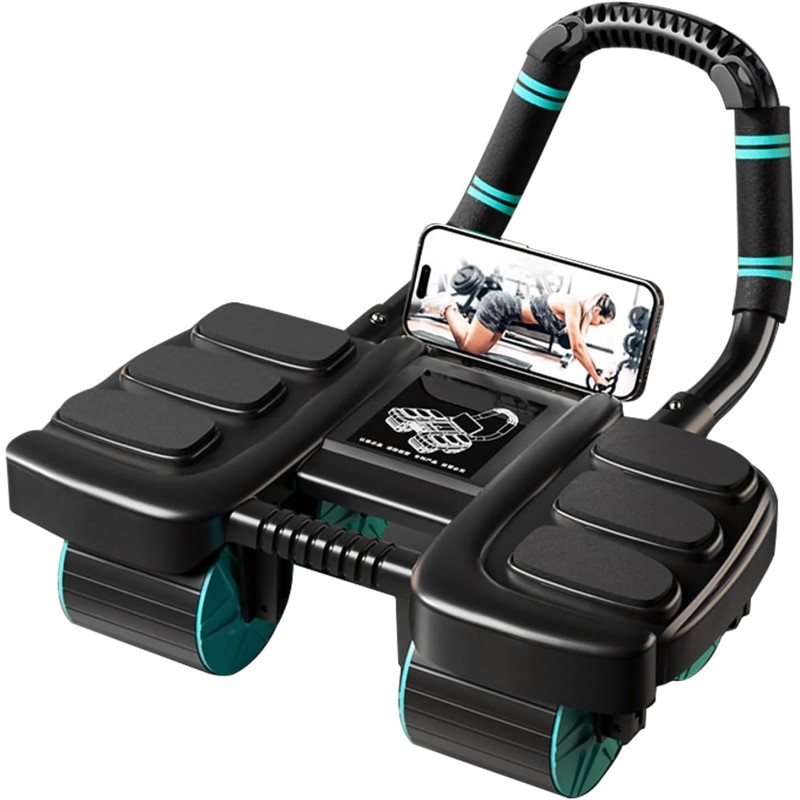 Rodillo abdominal con soporte para codos | Comodo y eficaz Rodillo abdominal con soporte para codos | Comodo y eficaz