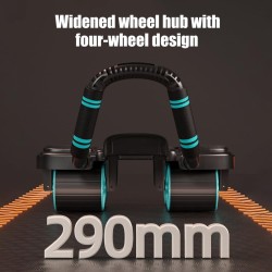 Rodillo abdominal con soporte para codos | Comodo y eficaz