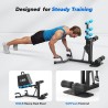 MERACH máquina de sentadillas profundas ajustable para glúteos, piernas y core, ideal para entrenamiento en casa.