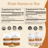 Real Mushrooms Cordyceps orgánico en cápsulas, energía y rendimiento con beta-glucanos, vegano y sin OGM, 300 cápsulas.