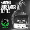Paquetes de monohidrato de creatina Jacked Factory  suplemento diario creatina 0.18 onzas unisex apto para veganos 30 porciones