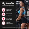 NutraChamps gomitas de creatina sin azúcar, 120 uds, apoya músculo, recuperación y rendimiento en hombres y mujeres.