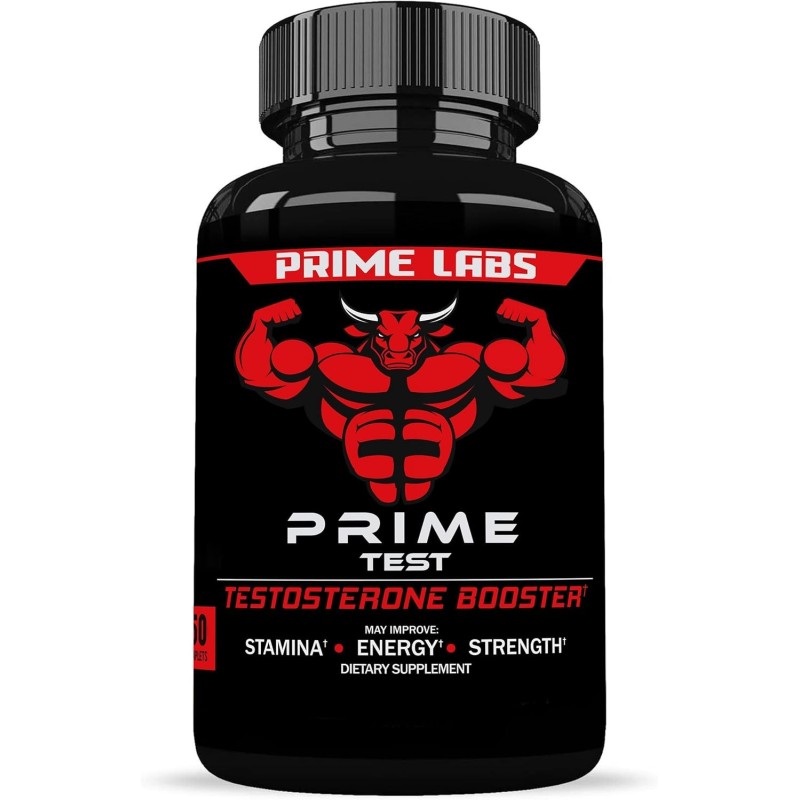 Potenciador de testosterona natural para hombres Prime Labs Prime Test Rendimiento y fuerza, 60 cápsulas Potenciador de testosterona natural para hombres Prime Labs Prime Test Rendimiento y fuerza, 60 cápsulas