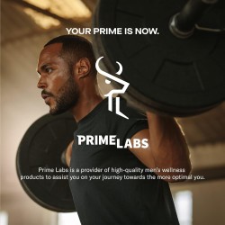 Potenciador de testosterona natural para hombres Prime Labs Prime Test Rendimiento y fuerza, 60 cápsulas