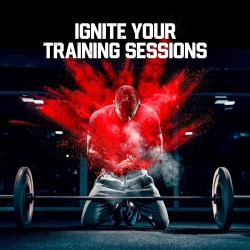 Six Star preentrenamiento Explosion 2.0, Fruit Punch, con beta-alanina y cafeína, 30 porciones para energía y rendimiento.