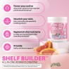 Creatina para mujer con BCAA, colágeno, biotina, ácido hialurónico, vitaminas y minerales. Rendimiento, belleza y digestión.