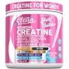 Creatina para mujer con BCAA, colágeno, biotina, ácido hialurónico, vitaminas y minerales. Rendimiento, belleza y digestión.