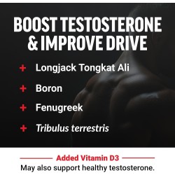 Test X180 Gummies Booster de testosterona | Gomitas de testosterona con sabor a ponche de bayas