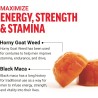 Test X180 Gummies Booster de testosterona | Gomitas de testosterona con sabor a ponche de bayas