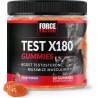 Test X180 Gummies Booster de testosterona | Gomitas de testosterona con sabor a ponche de bayas