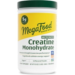 Creatina micronizada sin sabor, antes o después del entrenamiento. Soporte físico y mental. Certificada por NSF.