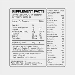 Frog Fuel Power: colágeno nano-hidrolizado post-entreno. Sin gluten, grasa ni azúcar. 22 aminoácidos. Sabor bayas.