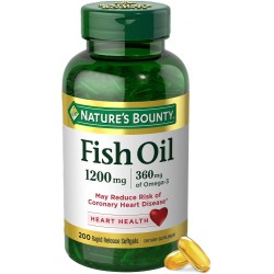 Nature's Bounty Aceite de pescado | Pildoras de liberacion rapida con Omega 3