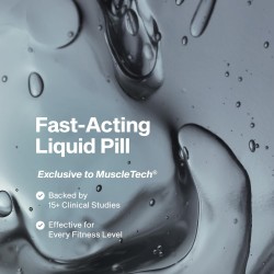 Muscletech Suplemento musculo claro | Pildoras claras libre de acido para musculos