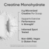 Sports Research Monohidrato de creatina | Mejora el rendimiento y recuperacion de entrenamiento.