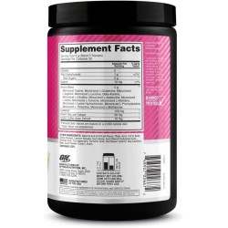 Optimum Nutrition Amino Energy: BCAA + cafeína natural de té y café verde. Energía y enfoque. Sabor sandía. 30 porciones.