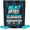 BEAST BITES - Gomitas de creatina | Gomitas de creatina con sabor a  frambuesa azul
