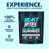 BEAST BITES - Gomitas de creatina | Gomitas de creatina con sabor a  frambuesa azul