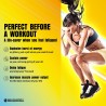 BODi Energize: pre-entreno con beta-alanina, quercetina y cafeína. Mejora energía, enfoque y resistencia. Sabor ponche.