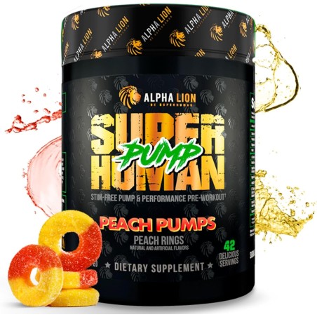 ALPHA LION Polvo para antes del entrenamiento, suplemento nootrópico sin cafeína