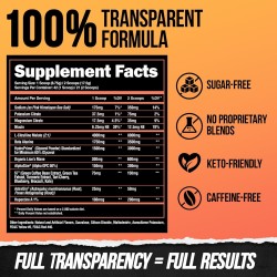 ALPHA LION Polvo para antes del entrenamiento, suplemento nootrópico sin cafeína