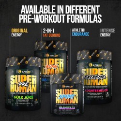 ALPHA LION Polvo para antes del entrenamiento, suplemento nootrópico sin cafeína