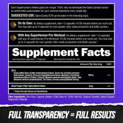ALPHA LION Gains Candy | Suplemento para bomba muscular y flujo sanguineo