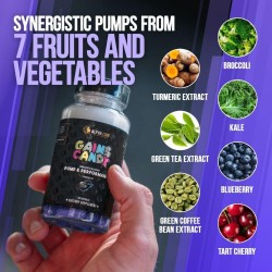 ALPHA LION Gains Candy | Suplemento para bomba muscular y flujo sanguineo