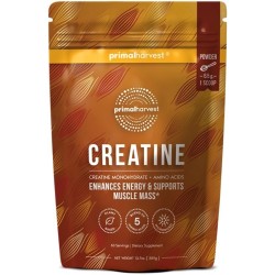 Suplemento en polvo de creatina Primal Harvest fitness, entrenamientos y crecimiento muscular Unisex
