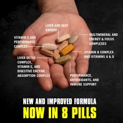 multivitamínico marca Animal Pak Unisex paquete diario de vitaminas y suplementos todo en uno
