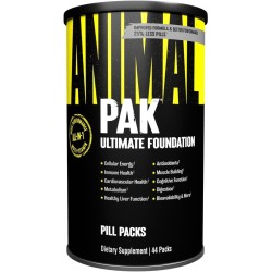 multivitamínico marca Animal Pak Unisex paquete diario de vitaminas y suplementos todo en uno