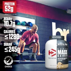 Suplemento Dymatize para ganar masa muscular