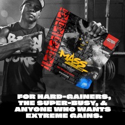 Mutant Mass Extreme Gainer - Proteína de suero en polvo | Limpio de calorias y construccion de tamaño muscular
