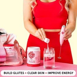 Peach Perfect Creatina para mujeres aumento de glúteos, constructor muscular, impulso de energía