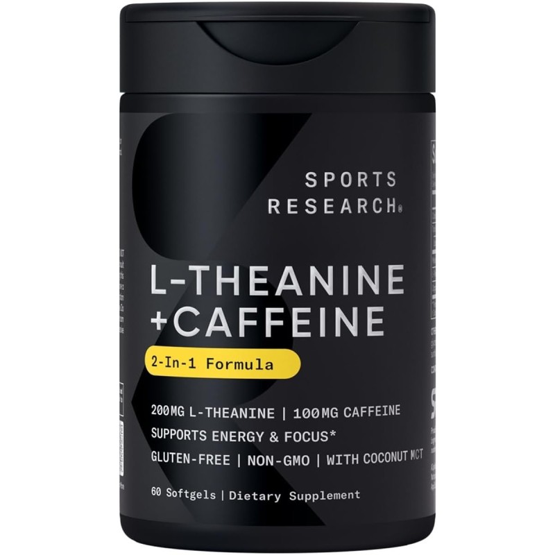 Sports Research Suplemento | Con cafeina y aceite Sports Research Suplemento | Con cafeina y aceite