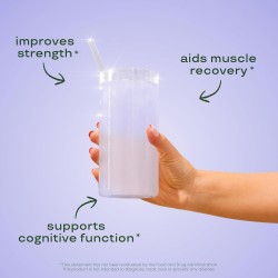 Bloom Nutrition Ceatina en polvo, 0.18 oz por porción, apoya la recuperación muscular, fuerza, resistencia, antes o después del