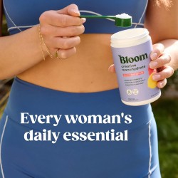 Bloom Nutrition Ceatina en polvo, 0.18 oz por porción, apoya la recuperación muscular, fuerza, resistencia, antes o después del
