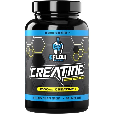 eFlow - Cápsulas de creatina | constructor muscular, resistencia y fuerza