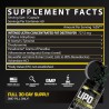 Nutrex Research Lipo6 Black Intense Ultra Concentrate, quemador de grasa abdominal termogénico para hombres y mujeres