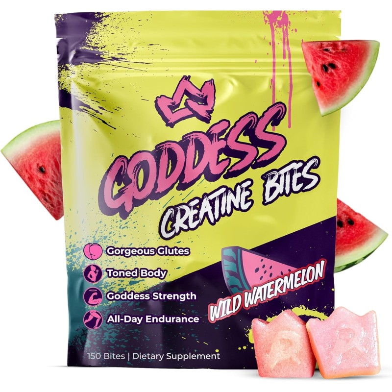 Primal Queen Goddess - Gomitas de creatina, creatina masticable baja en azúcar para mujeres Primal Queen Goddess - Gomitas de creatina, creatina masticable baja en azúcar para mujeres