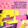Primal Queen Goddess - Gomitas de creatina, creatina masticable baja en azúcar para mujeres