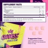 Primal Queen Goddess - Gomitas de creatina, creatina masticable baja en azúcar para mujeres