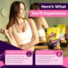 Primal Queen Goddess - Gomitas de creatina, creatina masticable baja en azúcar para mujeres