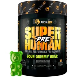 ALPHA LION Superhuman - Polvo de preentrenamiento | Suplemento para energia y enfoque