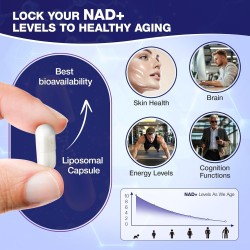 Suplemento NAD - Nicotinamida Riboside Resveratrol