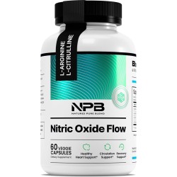 Nature's Pure Blend Suplementos de óxido nítrico |Apoyo cardíaco y refuerzo de circulación