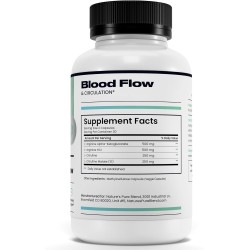 Nature's Pure Blend Suplementos de óxido nítrico |Apoyo cardíaco y refuerzo de circulación