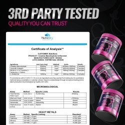 Creatina para mujer – Suplemento de construcción de glúteos con colágeno y BCAA